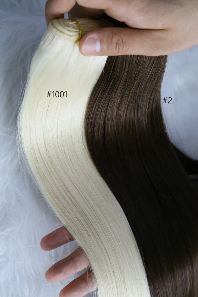 #1001 Machine Tied Weft Hair (6)