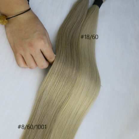 #18-60 #8-60-1001 Hand Tied Weft Hair (3)