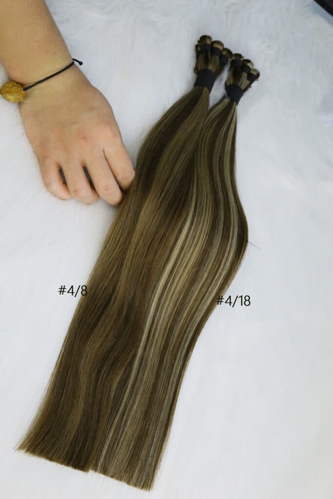 #4-8 Hand Tied Weft Hair (2)