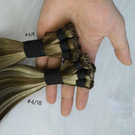 #4-8 Hand Tied Weft Hair (3)