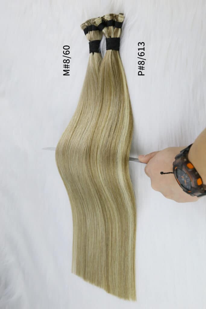 #8-60 #8-613 Hand Tied Weft Hair (2)