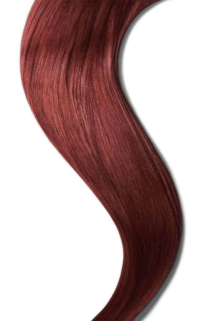 Deep Red Tape in Hair (2)