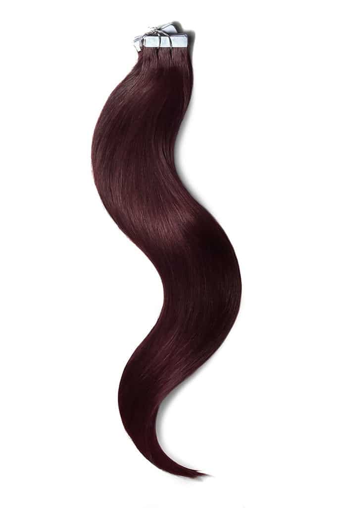 Mahogany Red #99J Tape in Hair (1)