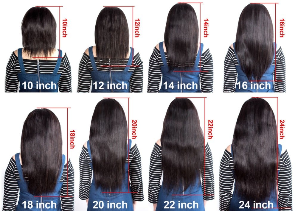 10 24 hair length
