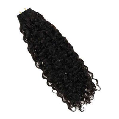#1B Natual Wave Curly Hair Black