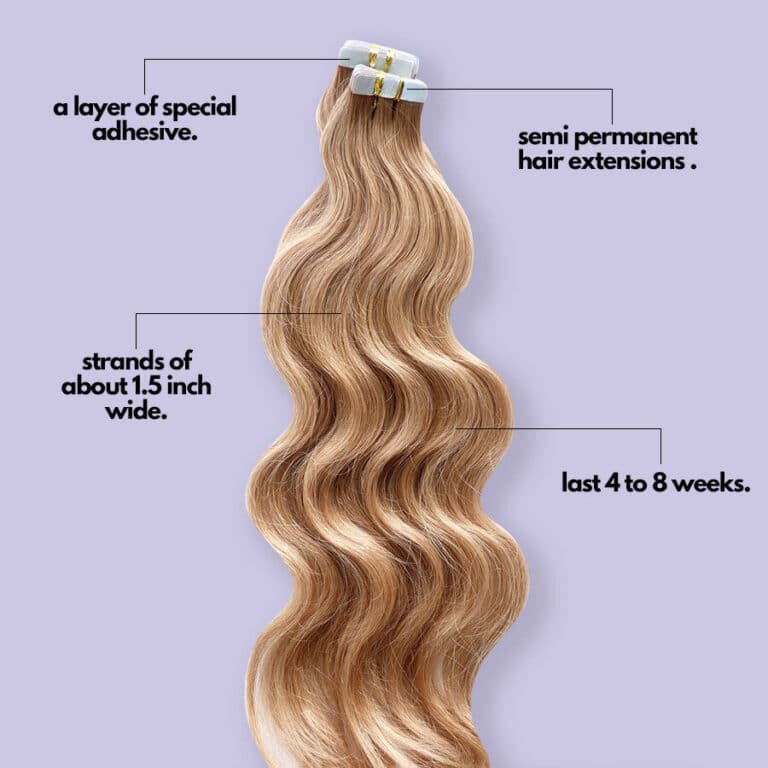 info tape in hair extensions