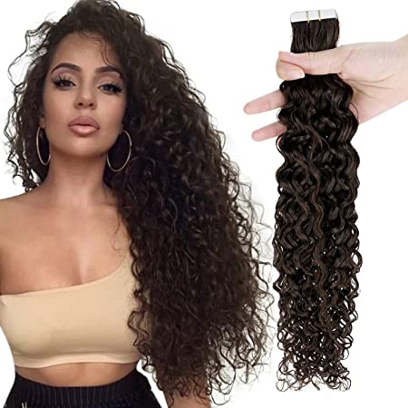 curly tape in hair extensions 1