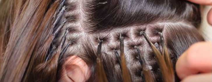 are hand tied extensions bad for your hair